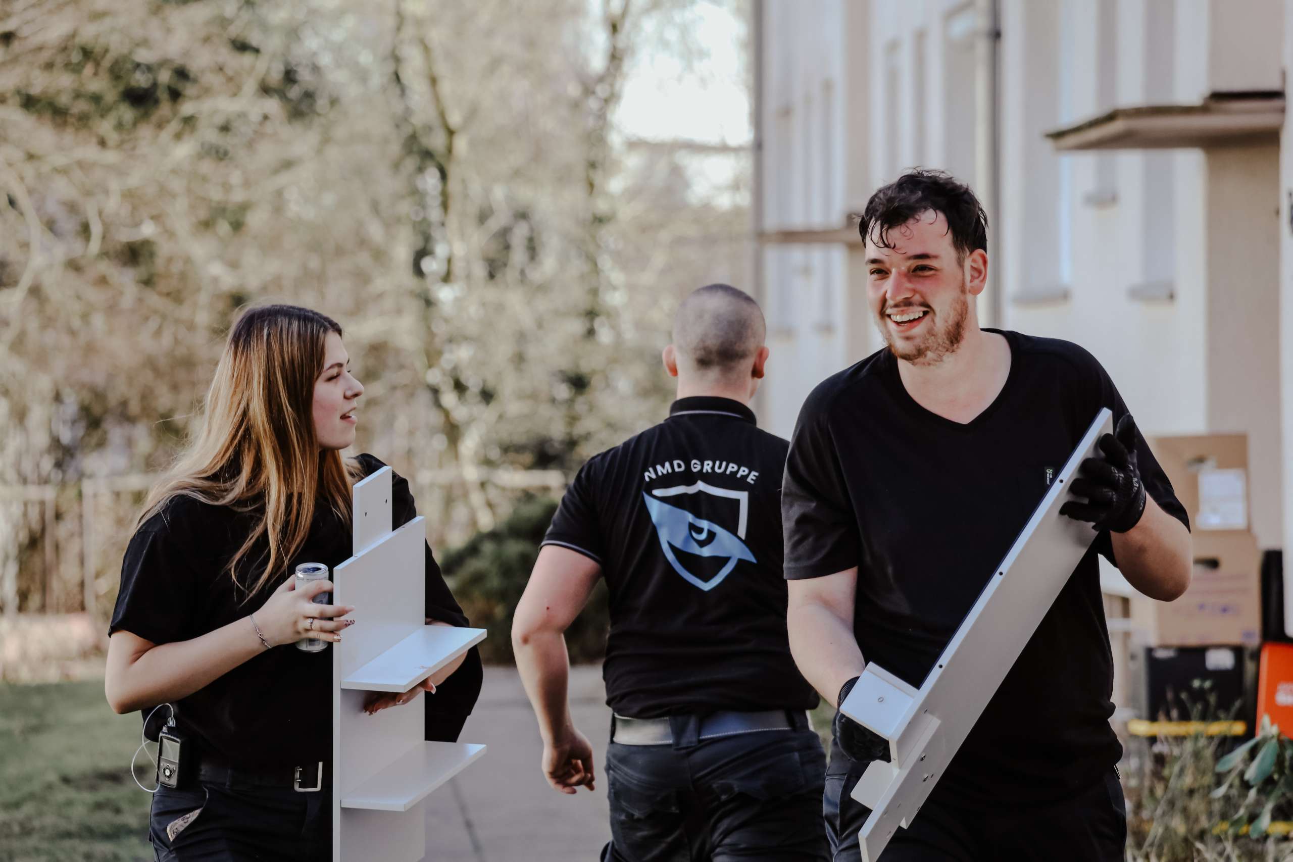 Professionelle Umzugshelfer